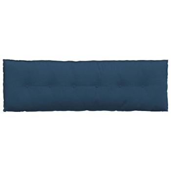 Rückenkissen Blau 160 x 19 x 50 cm Stoff