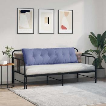 Rückenkissen Jeans blau 160 x 19 x 50 cm Stoff