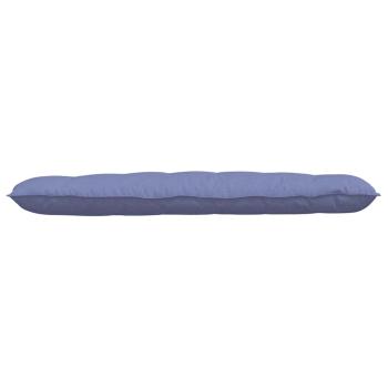 Rückenkissen Jeans blau 160 x 19 x 50 cm Stoff