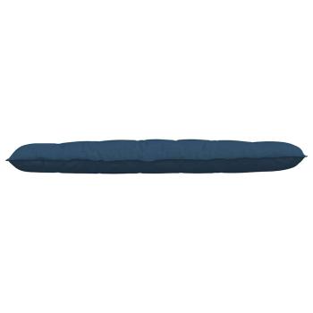 Rückenkissen Blau 180 x 19 x 50 cm Stoff