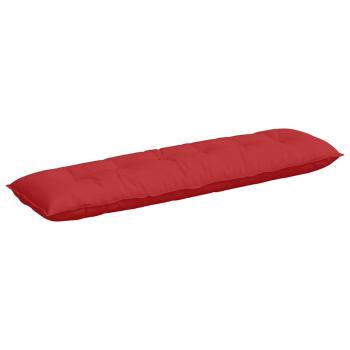 Rückenkissen Rot 180 x 19 x 50 cm Stoff