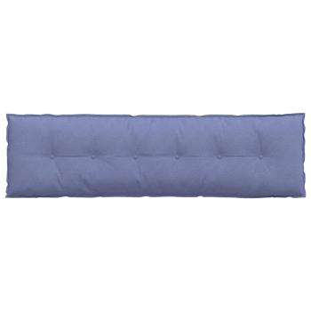 Rückenkissen Jeans blau 180 x 19 x 50 cm Stoff