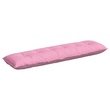 Rückenkissen Rosa 180 x 19 x 50 cm Stoff