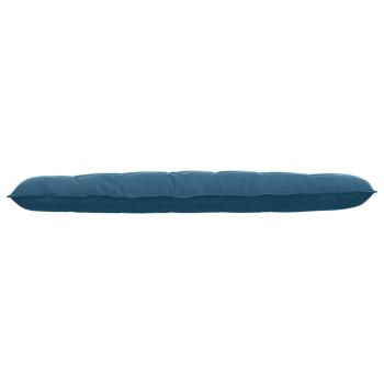 Rückenkissen Blau 180 x 50 cm Cordstoff