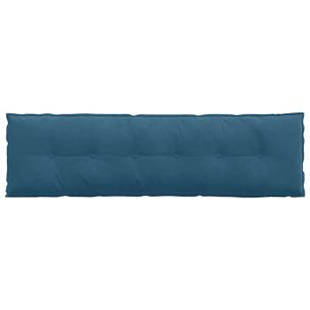 Rückenkissen Blau 180 x 50 cm Cordstoff