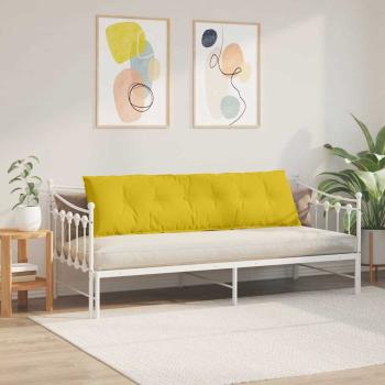 Rückenkissen Gelb 180 x 50 cm Cordstoff