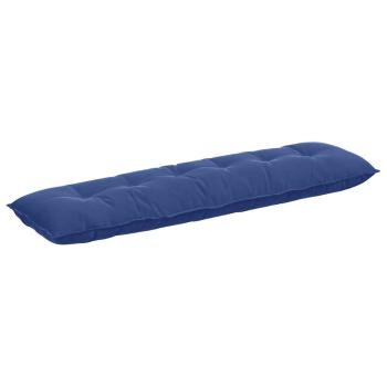 Rückenkissen Polizeiblau 180 x 50 cm Cordstoff