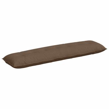 Rückenkissen Braun 200 x 19 x 50 cm Stoff