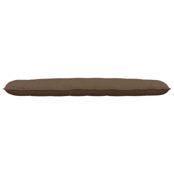 Rückenkissen Braun 200 x 19 x 50 cm Stoff