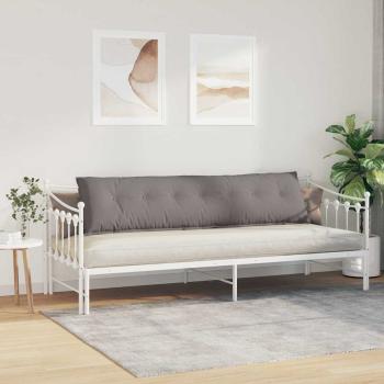 Rückenkissen Taupe 200 x 19 x 50 cm Stoff