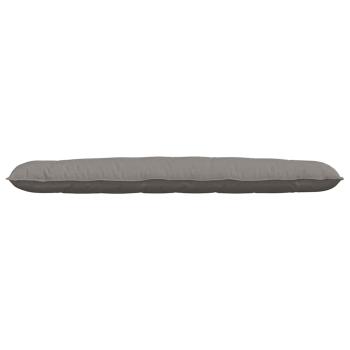 Rückenkissen Taupe 200 x 19 x 50 cm Stoff
