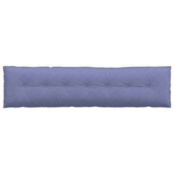 Rückenkissen Jeans blau 200 x 19 x 50 cm Stoff