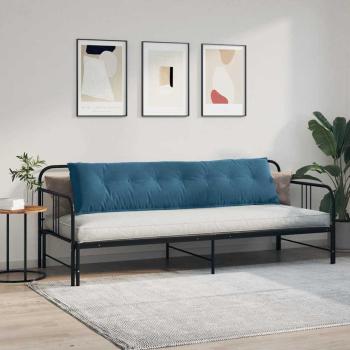 Rückenkissen Blau 200 x 50 cm Cordstoff