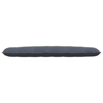 Rückenkissen Dunkelgrau 200 x 50 cm Cordstoff