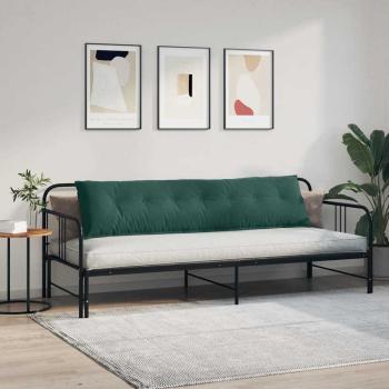 Rückenkissen Dunkelgrün 200 x 50 cm Cordstoff