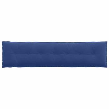 Rückenkissen Polizeiblau 200 x 50 cm Cordstoff