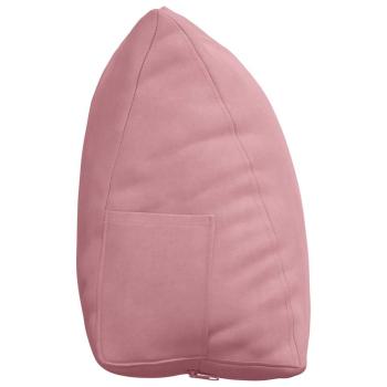 Rückenkissen Rosa 45 x 20 x 35 cm Cordstoff