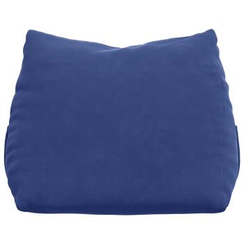 Rückenkissen Polizeiblau 45 x 20 x 35 cm Cordstoff