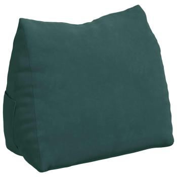 Rückenkissen Dunkelgrün 60 x 20 x 50 cm Cordstoff