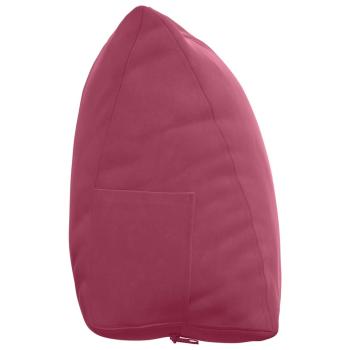 Rückenkissen Weinrot 60 x 20 x 50 cm Cordstoff