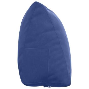Rückenkissen Polizeiblau 60 x 20 x 50 cm Cordstoff