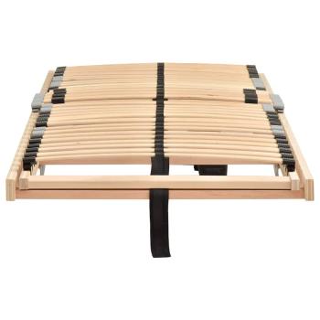 Bett-Lattenrost Braun 70 x 190 cm Massivholz Buche