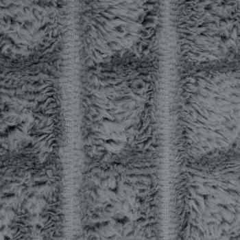 Überwurfdecke Dunkelgrau 270 x 240 cm Fleece