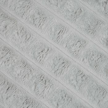 Überwurfdecke Grau 240 x 220 cm Fleece