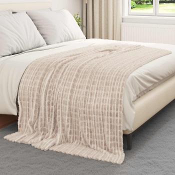 Wohndecken 6 stk. Beige 200 x 150 cm 4.5 kg Fleece