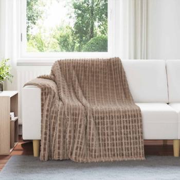 ARDEBO.de - Wohndecken 6 Stk. Kamel 200 x 150 cm 4.5 Fleece