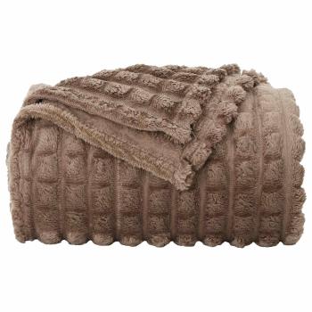 Wohndecken 6 stk. Kamel 270 x 240 cm 10.32 kg Fleece