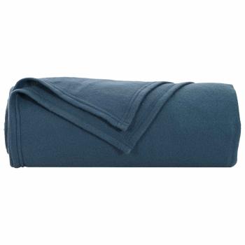 Wohndecke Marineblau 240 x 220 cm 0.74 kg Fleece
