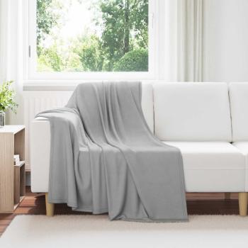 ARDEBO.de - Wohndecken 6 stk. Grau 170 x 130 cm 1.86 kg Fleece