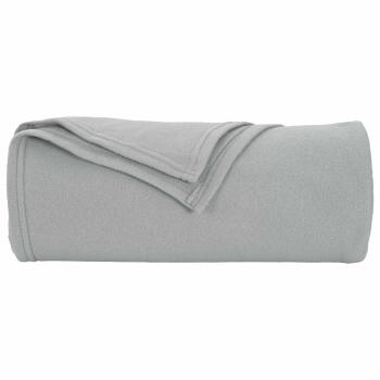 Wohndecken 6 stk. Grau 170 x 130 cm 1.86 kg Fleece