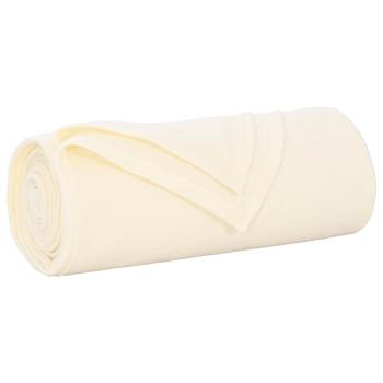 Wohndecken 6 stk. Creme 240 x 220 cm 4.28 kg Fleece