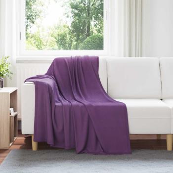 ARDEBO.de - Wohndecken 6 Stk. Lila 170 x 130 cm 1.86 Fleece