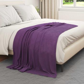 Wohndecken 6 Stk. Lila 170 x 130 cm 1.86 Fleece
