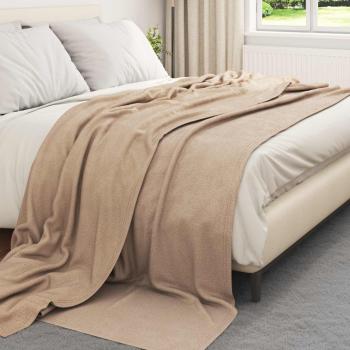 Wohndecken 24 stk. Kamel 270 x 240 cm 21.77 kg Fleece