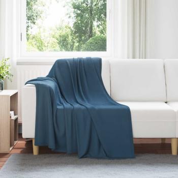 ARDEBO.de - Wohndecken 24 stk. Marineblau 170 x 130 cm 8.06 kg Fleece