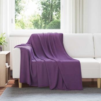 ARDEBO.de - Wohndecken 24 stk. Lila 200 x 150 cm 10.08 kg Fleece