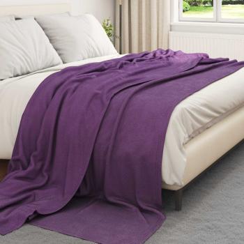 Wohndecken 24 stk. Lila 270 x 240 cm 22.56 kg Fleece