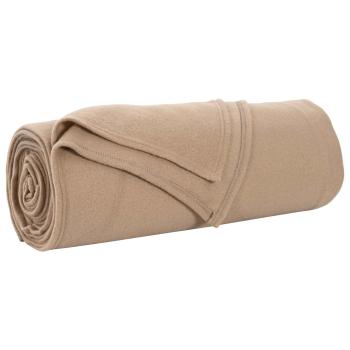 Wohndecken 6 stk. Kamel 210 x 140 cm 2.48 kg Fleece