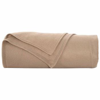 Wohndecken 6 stk. Kamel 210 x 140 cm 2.48 kg Fleece