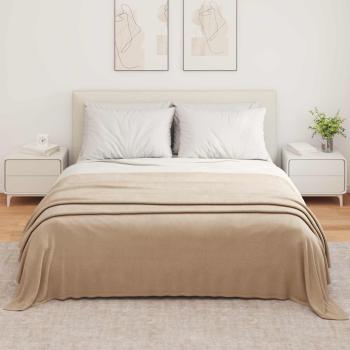 Wohndecken 6 Stk. Kamel 350 x 270 cm 8.09 Fleece