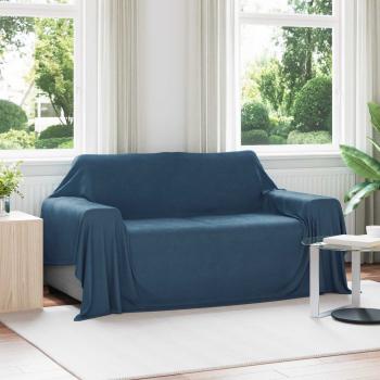 ARDEBO.de - Wohndecken 6 stk. Marineblau 280 x 210 cm 4.74 kg Fleece