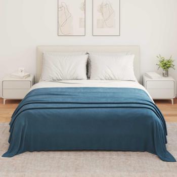 Wohndecken 6 stk. Marineblau 350 x 270 cm 8.09 kg Fleece
