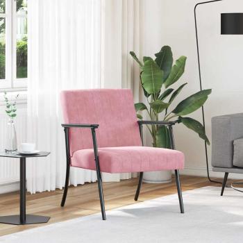 ARDEBO.de - Sessel Rosa Samt