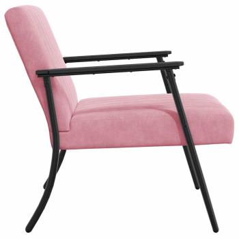 Sessel Rosa Samt