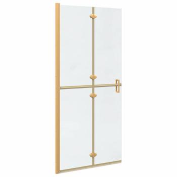 Walk-In Duschwand Gold 90 x 6,5 x 190 cm