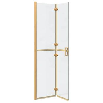 Walk-In Duschwand Gold 90 x 6,5 x 190 cm